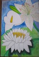 three lillies